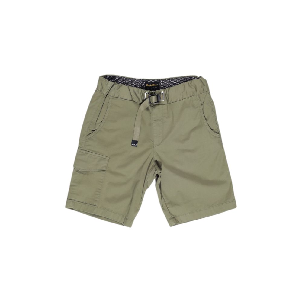 Refrigiwear Green Cotton Bermuda -   -  Refrigiwear.