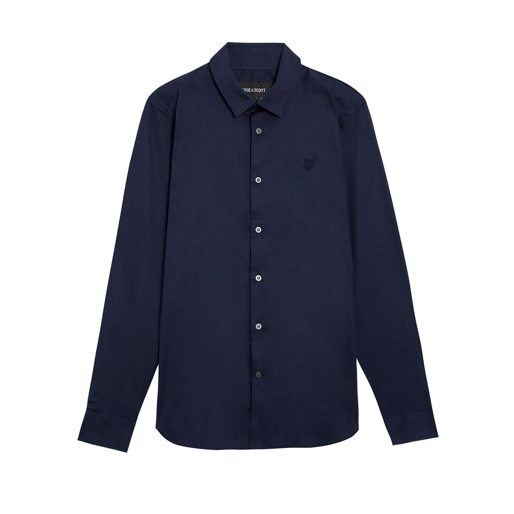 Lyle & Scott Blue Cotton Shirt -   -  Lyle & Scott.