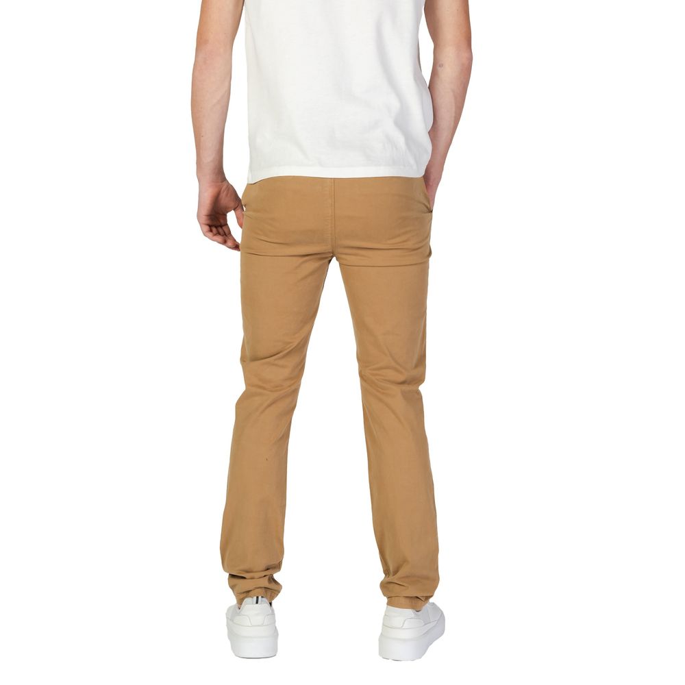 Superdry Beige Cotton Skinny Pant -   -  Superdry.