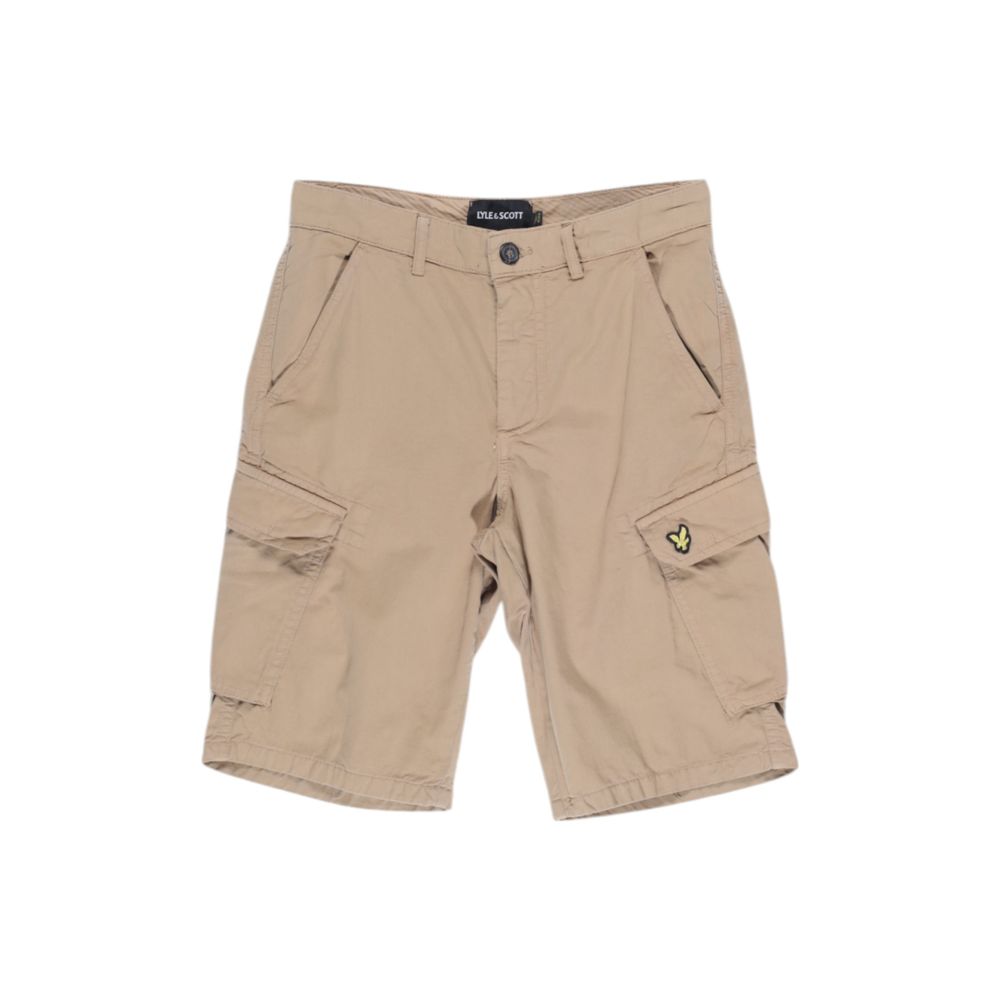 Lyle & Scott Beige Cotton Bermuda -   -  Lyle & Scott.