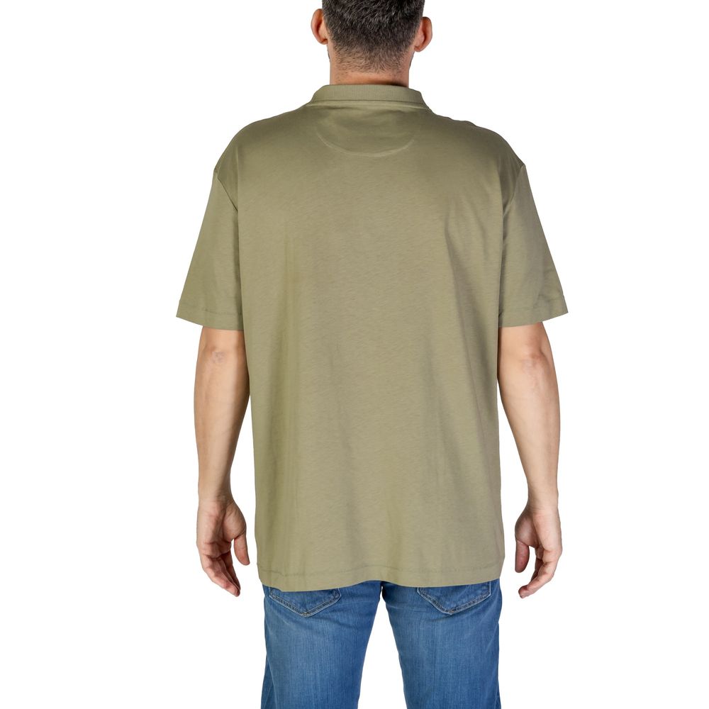 Lyle & Scott Green Cotton T-Shirt -   -  Lyle & Scott.