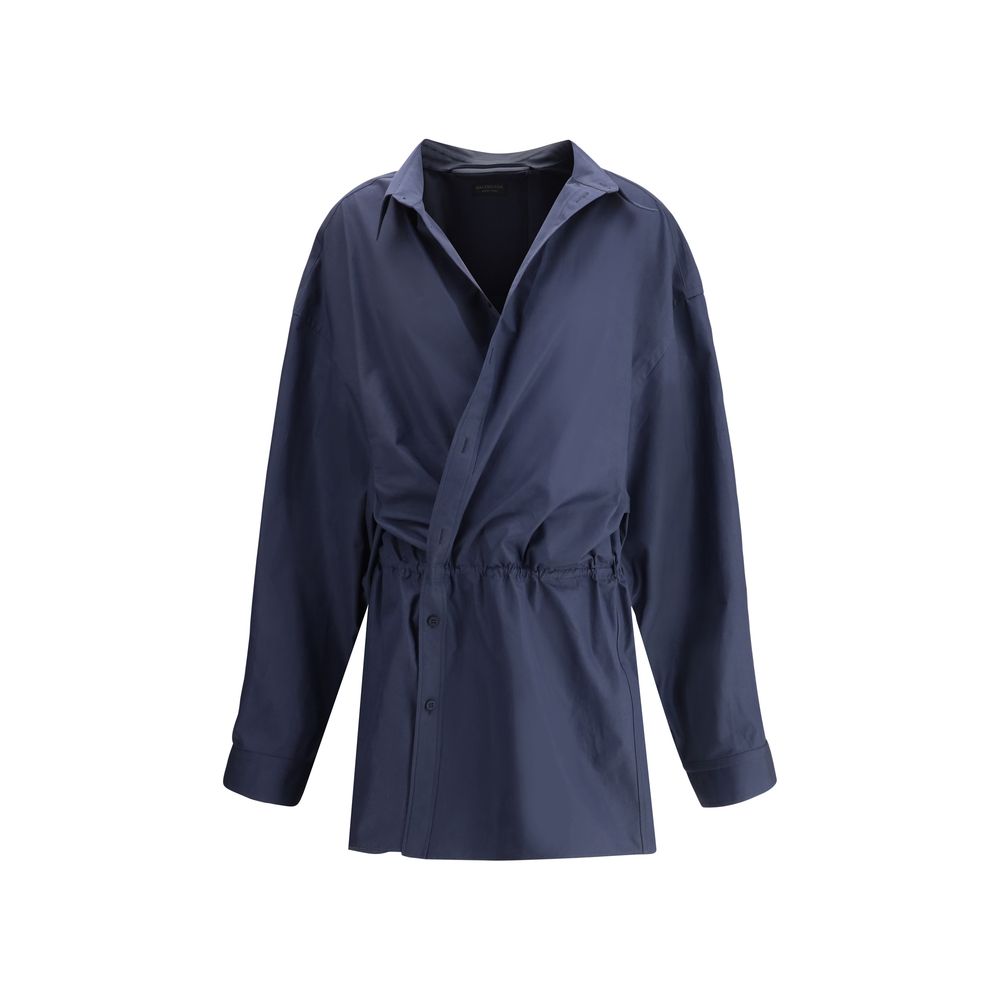 Balenciaga Shirt Mini Dress -   -  Balenciaga.