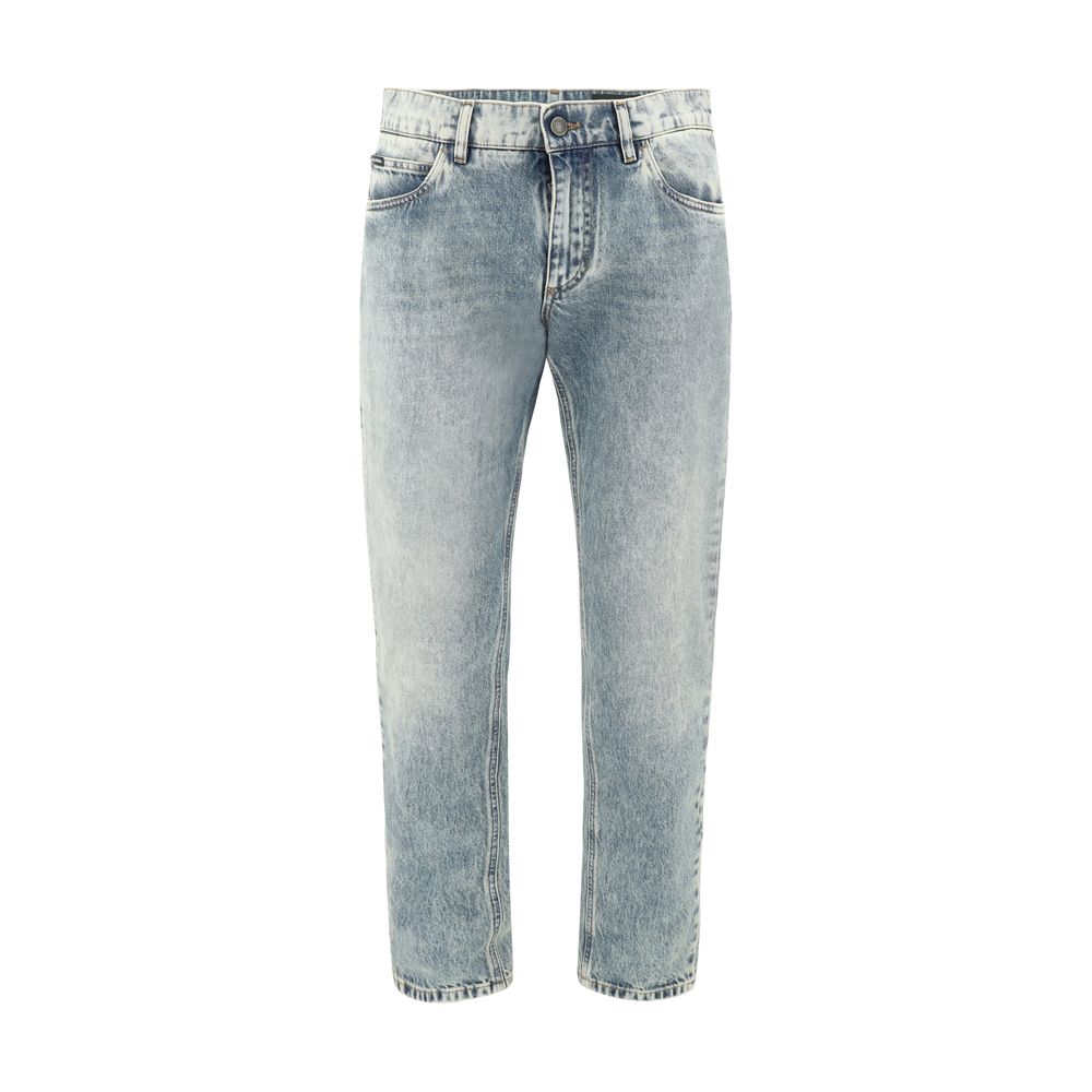 Dolce & Gabbana Worn-effect Jeans -   -  Dolce & Gabbana.
