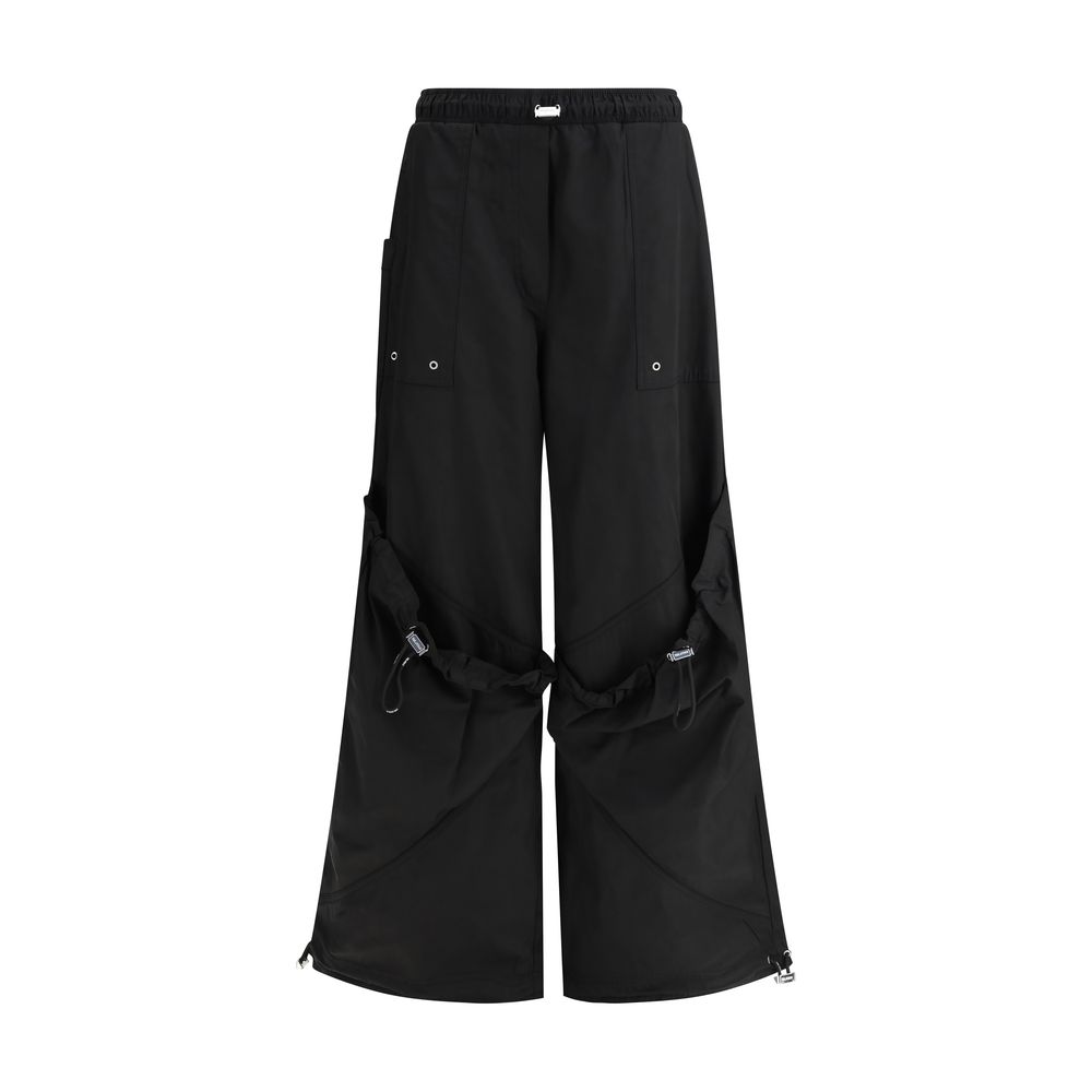 The Attico Nylon cargo Pants -   -  The Attico.