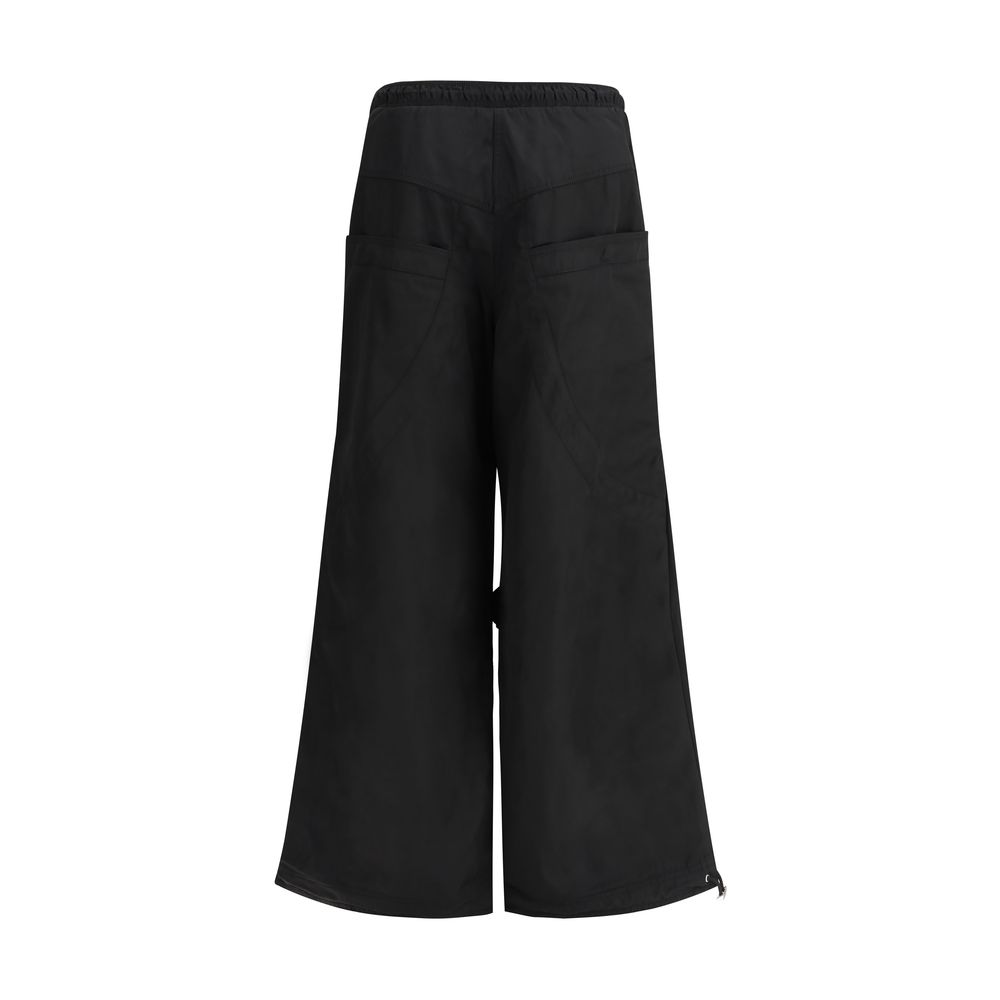 The Attico Nylon cargo Pants -   -  The Attico.