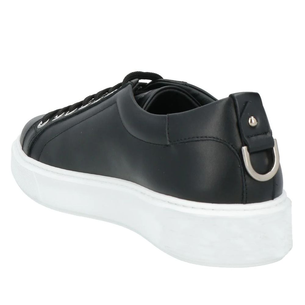 Les Hommes Black Calfskin Men Sneaker -   -  Les Hommes.