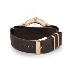 Cluse Brown Leather Watch -   -  Cluse.