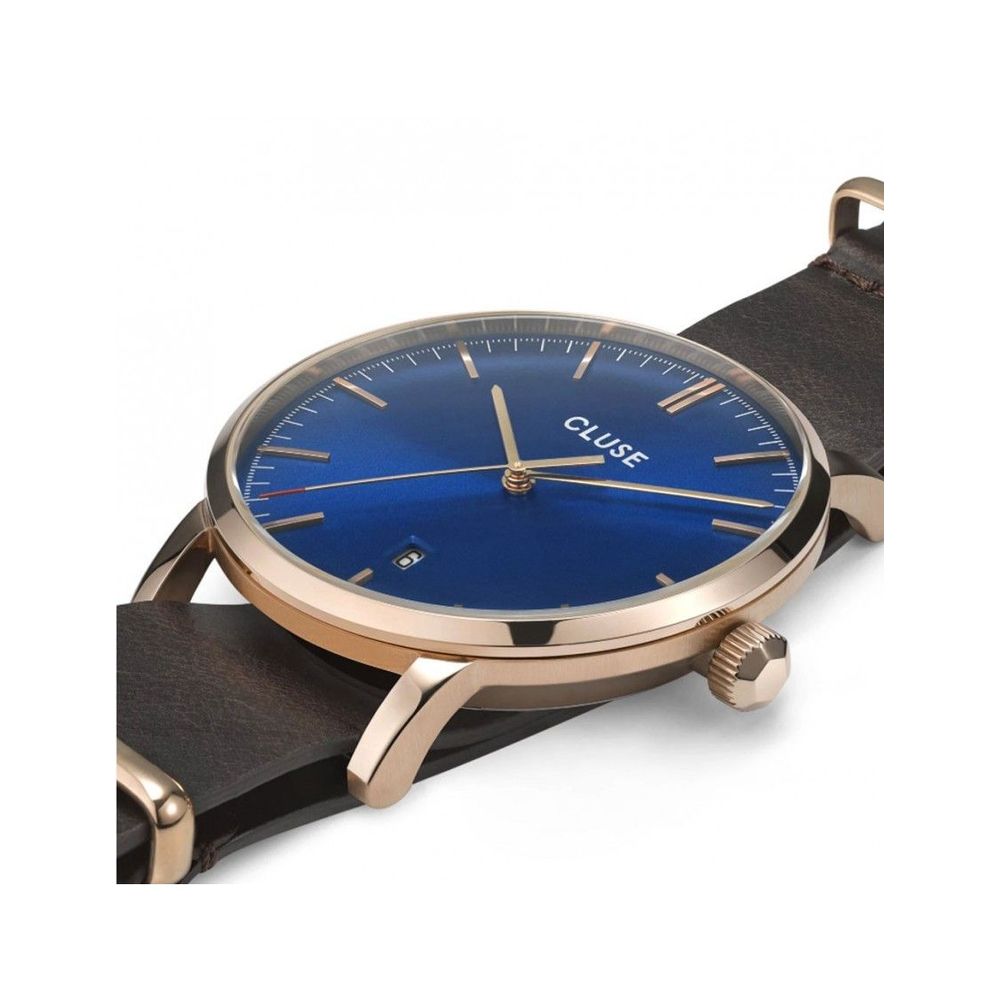 Cluse Brown Leather Watch -   -  Cluse.