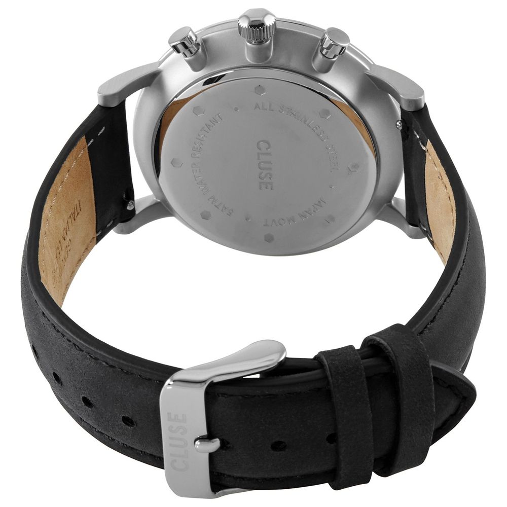 Cluse Black Leather Watch -   -  Cluse.