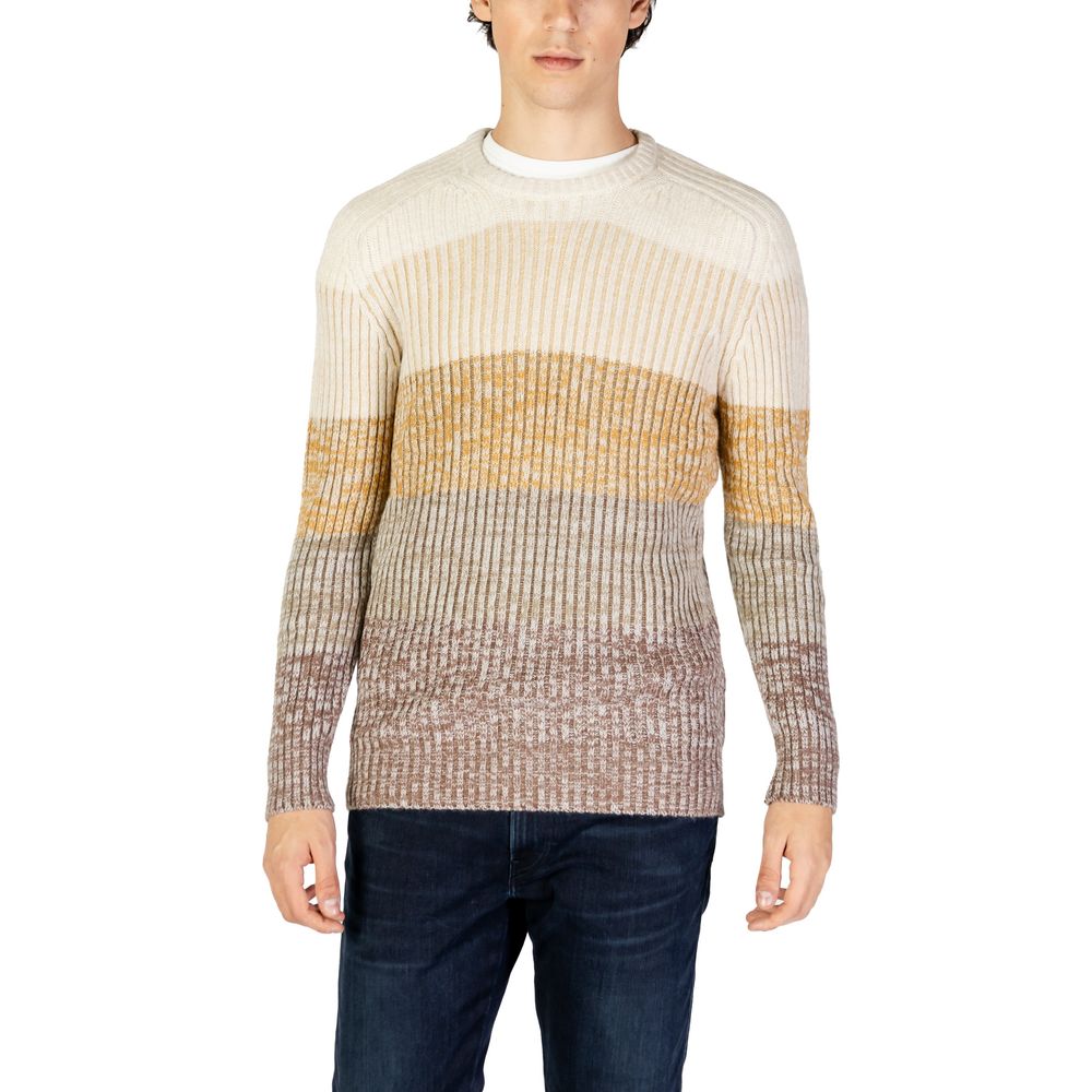 Hydra Clothing Beige Marabou Sweater -   -  Hydra Clothing.