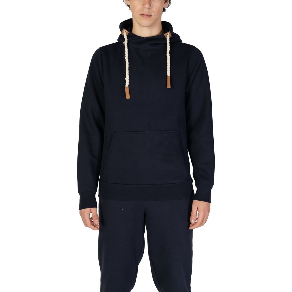 Hydra Clothing Blue Cotton Hoody -   -  Hydra Clothing.