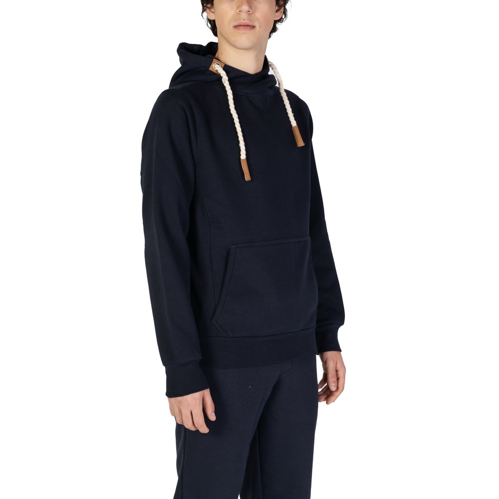 Hydra Clothing Blue Cotton Hoody -   -  Hydra Clothing.