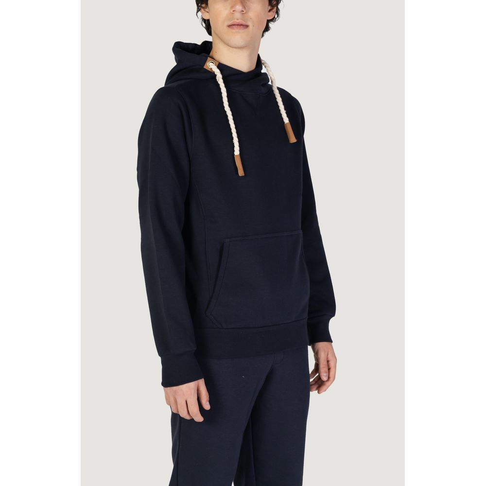 Hydra Clothing Blue Cotton Hoody -   -  Hydra Clothing.