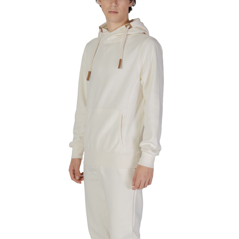 Hydra Clothing Cream Cotton Hoody -   -  Hydra Clothing.