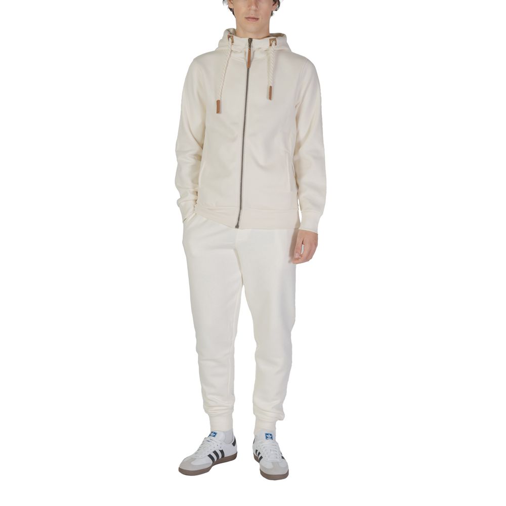 Hydra Clothing Cream Cotton Hoody -   -  Hydra Clothing.