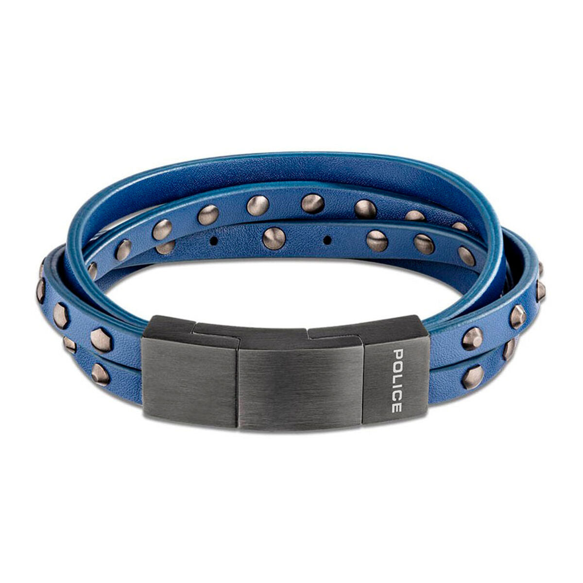 Men's Bracelet Police PEJGB2009301 Leather 19 cm -  Jewellery, Men -  Police.