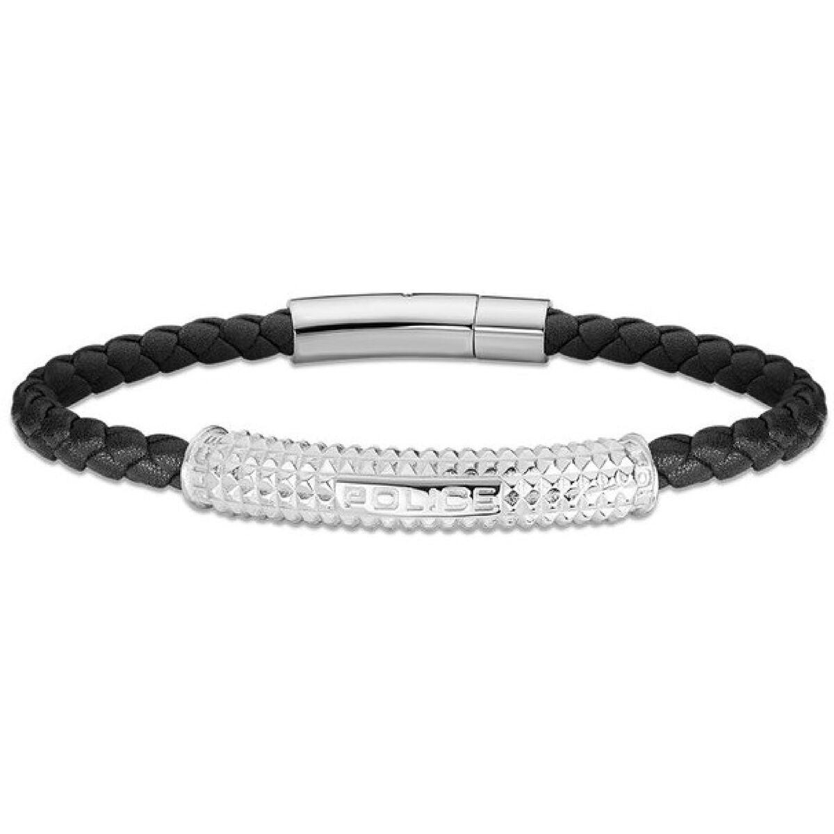 Men's Bracelet Police PEJGB2119601 Leather 19 cm -  Jewellery, Men -  Police.