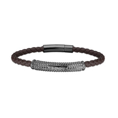 Men's Bracelet Police PEAGB2214903 Leather 19 cm -  Jewellery, Men -  Police.