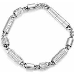 Men's Bracelet Police PEAGB0001115 Stainless steel 20 cm -  Jewellery, Men -  Police.