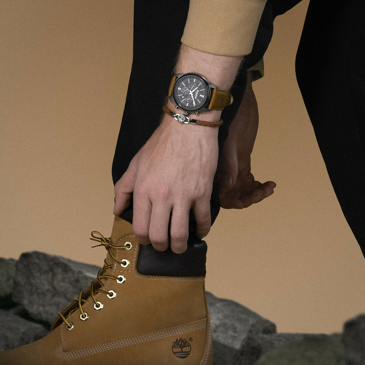 Men's Bracelet Timberland TDAGB0002001 -  Jewellery, Men -  Timberland.