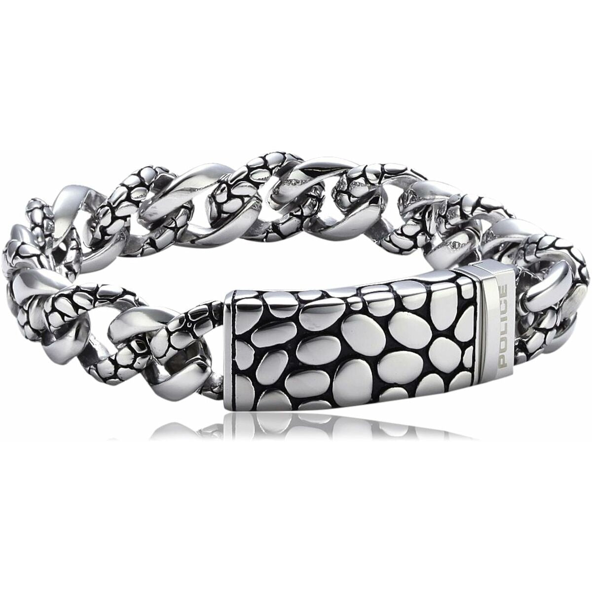 Men's Bracelet Police PJ25145BSS.01-L 20 cm -  Jewellery, Men -  Police.