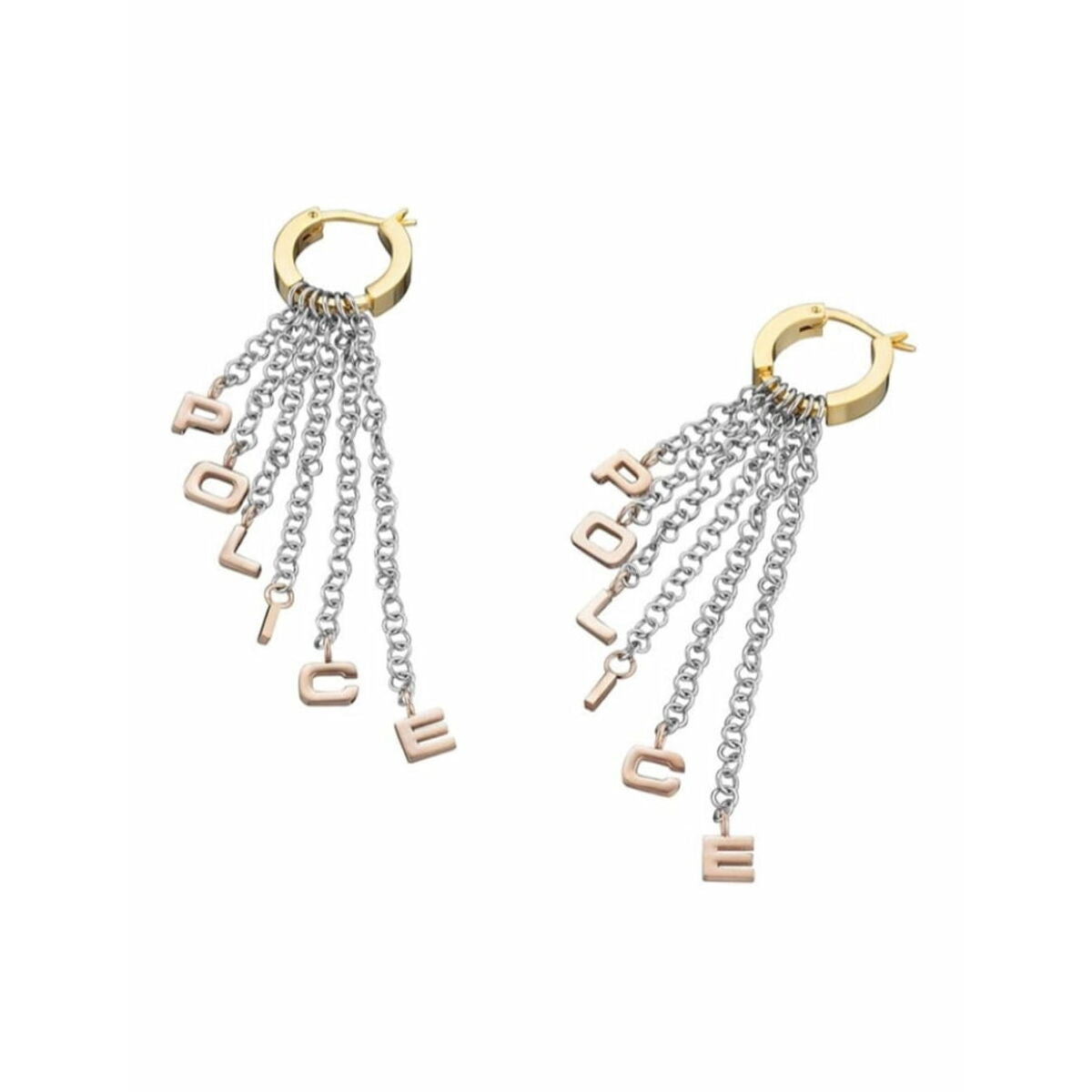 Ladies' Earrings Police PJ25596ESSGRG.01 Stainless steel 5 cm -  Jewellery, Women -  Police.