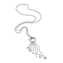 Ladies' Necklace Police PJ25596PSSRG.02 50 cm -  Jewellery, Women -  Police.