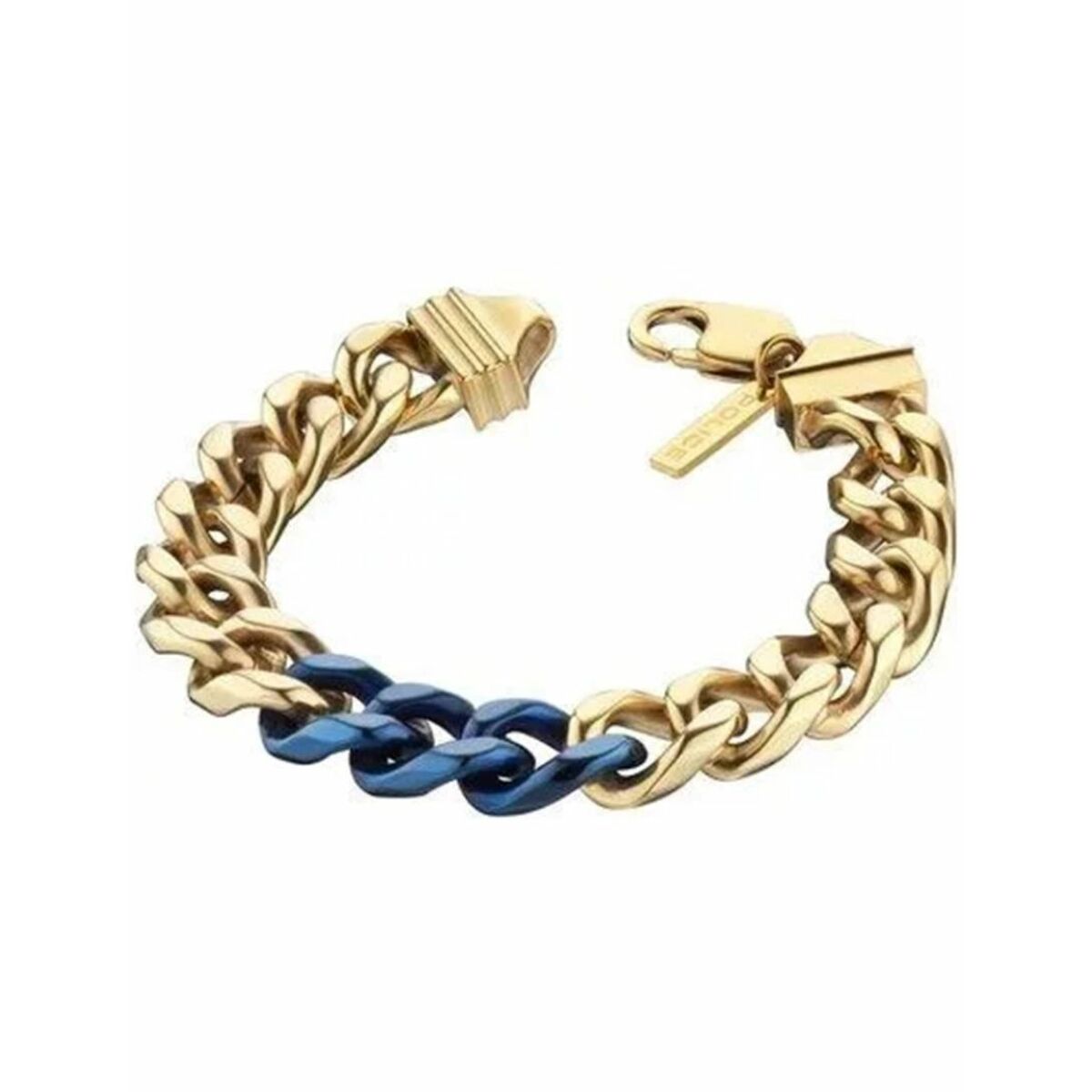 Men's Bracelet Police PJ25685BSG.03-L Stainless steel 21 cm -  Jewellery, Men -  Police.