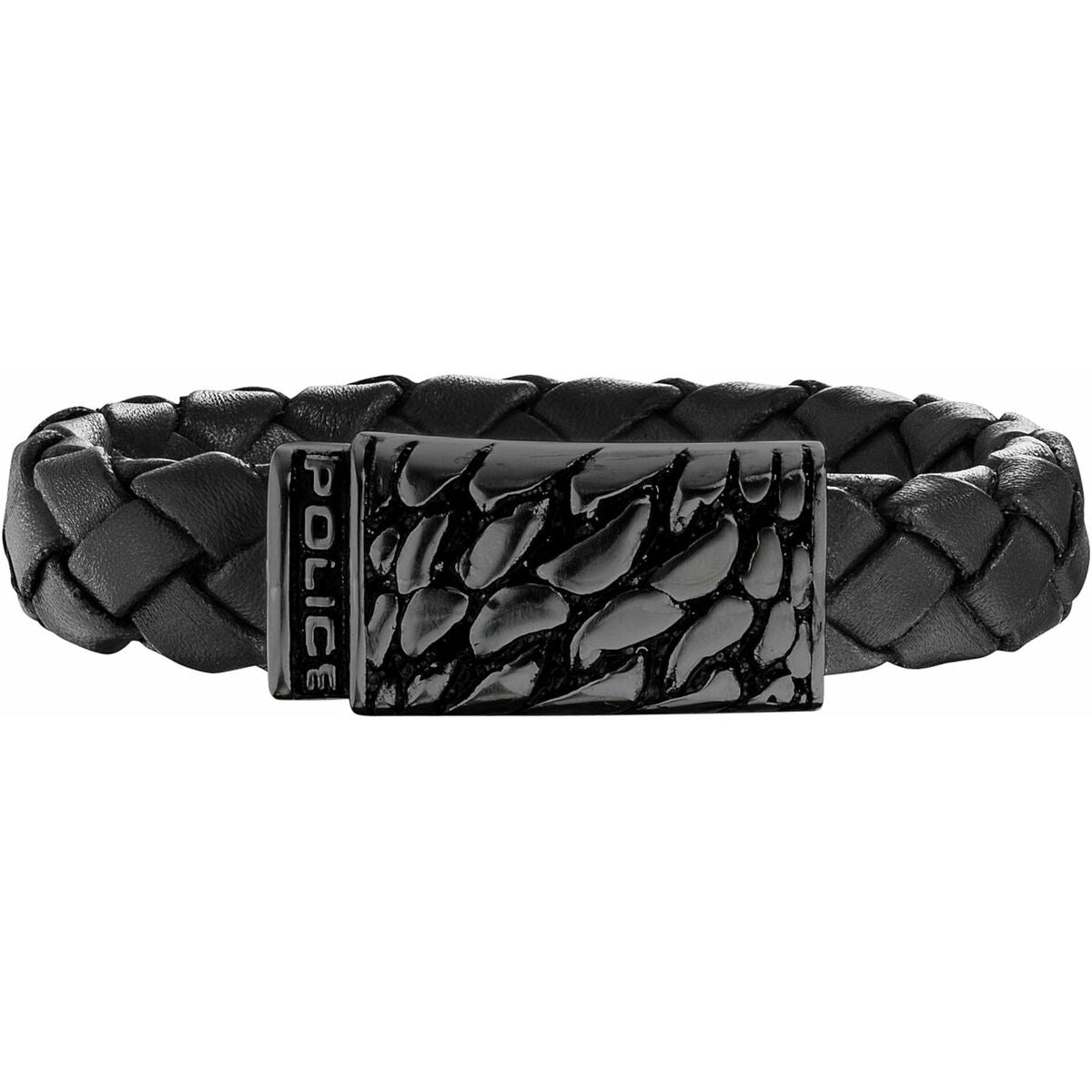 Men's Bracelet Police PJ25729BLB.01-L Leather 21 cm -  Jewellery, Men -  Police.