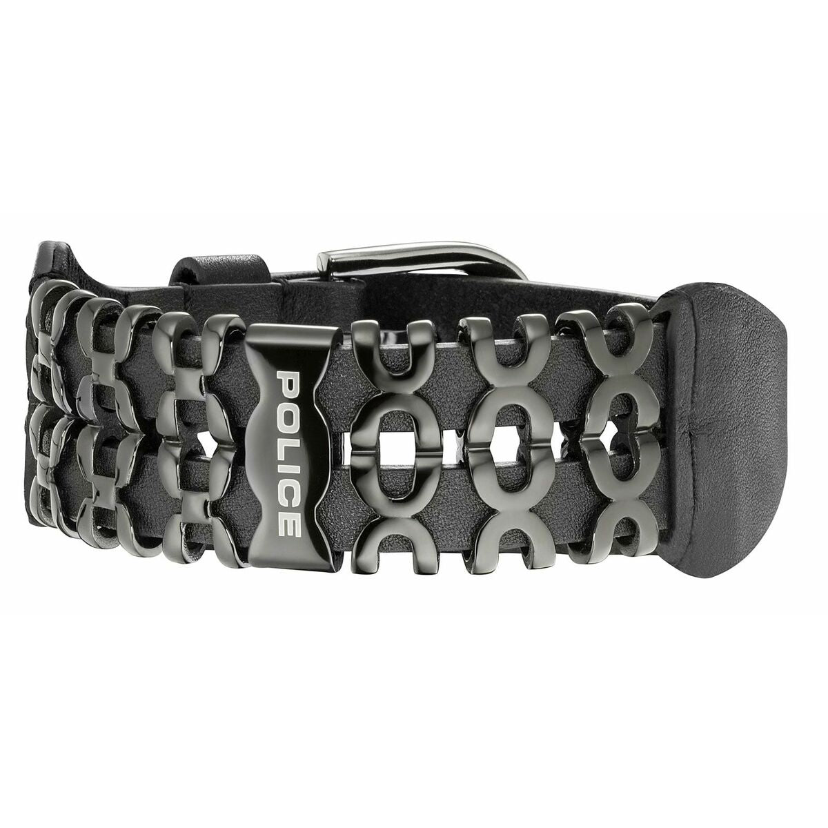 Men's Bracelet Police PJ26145BLB.02 Leather 19 cm -  Jewellery, Men -  Police.