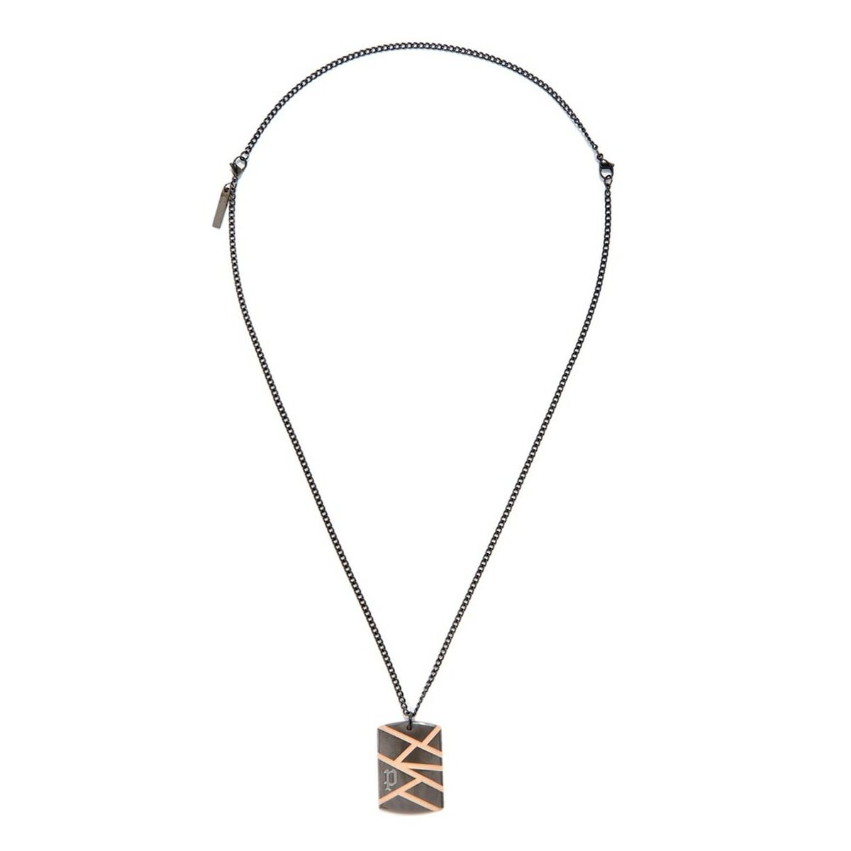 Men's Necklace Police PJ26485PSBR.01 50 + 20 cm -  Jewellery, Men -  Police.