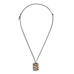 Men's Necklace Police PJ26485PSBR.01 50 + 20 cm -  Jewellery, Men -  Police.