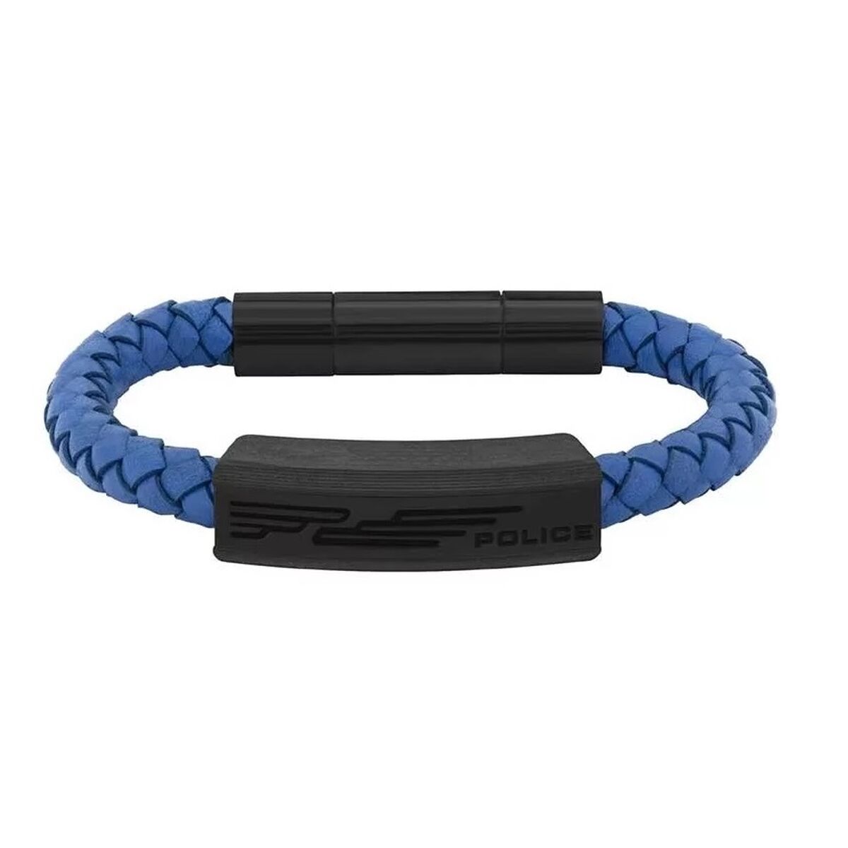 Men's Bracelet Police PJ26492BLN.01 Leather 19 cm -  Jewellery, Men -  Police.