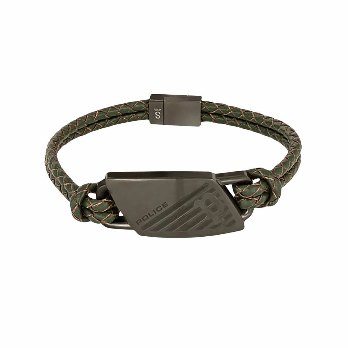 Men's Bracelet Police PJ26559BLU.03 Leather 19 cm -  Jewellery, Men -  Police.