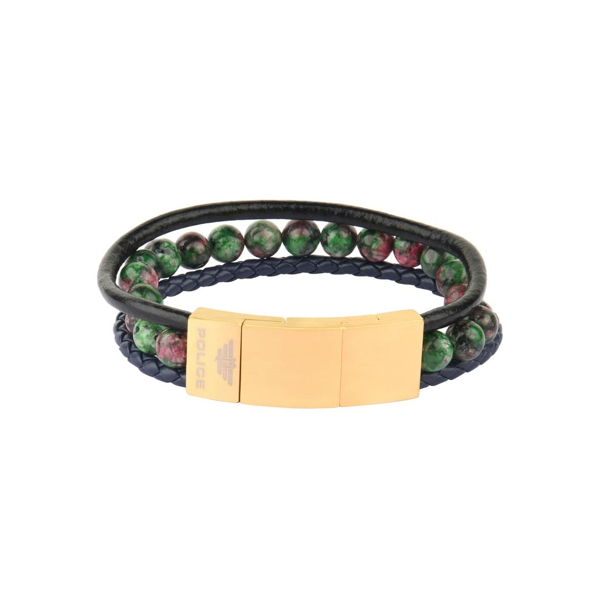 Men's Bracelet Police PJ26552BLK.02 Stainless steel 45 cm 21,5 cm -  Jewellery, Men -  Police.