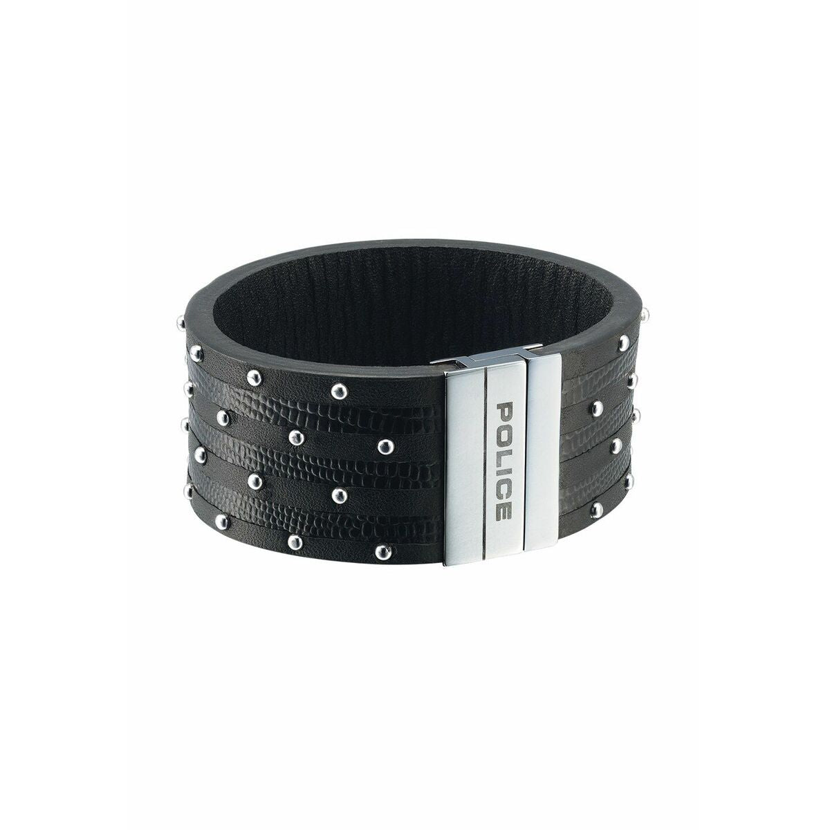 Men's Bracelet Police PJ.21872BLB.01-19 Leather 18 cm -  Jewellery, Men -  Police.