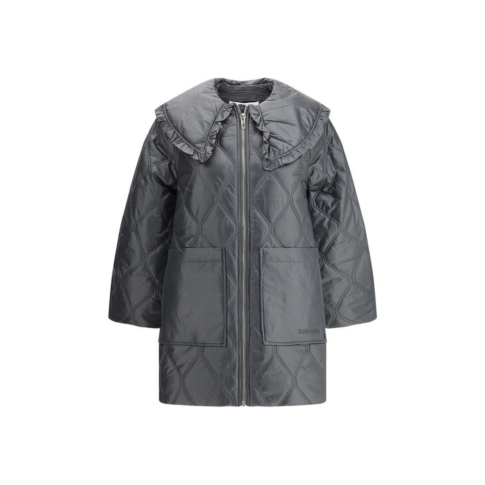Ganni Quilted Jacket -   -  Ganni.