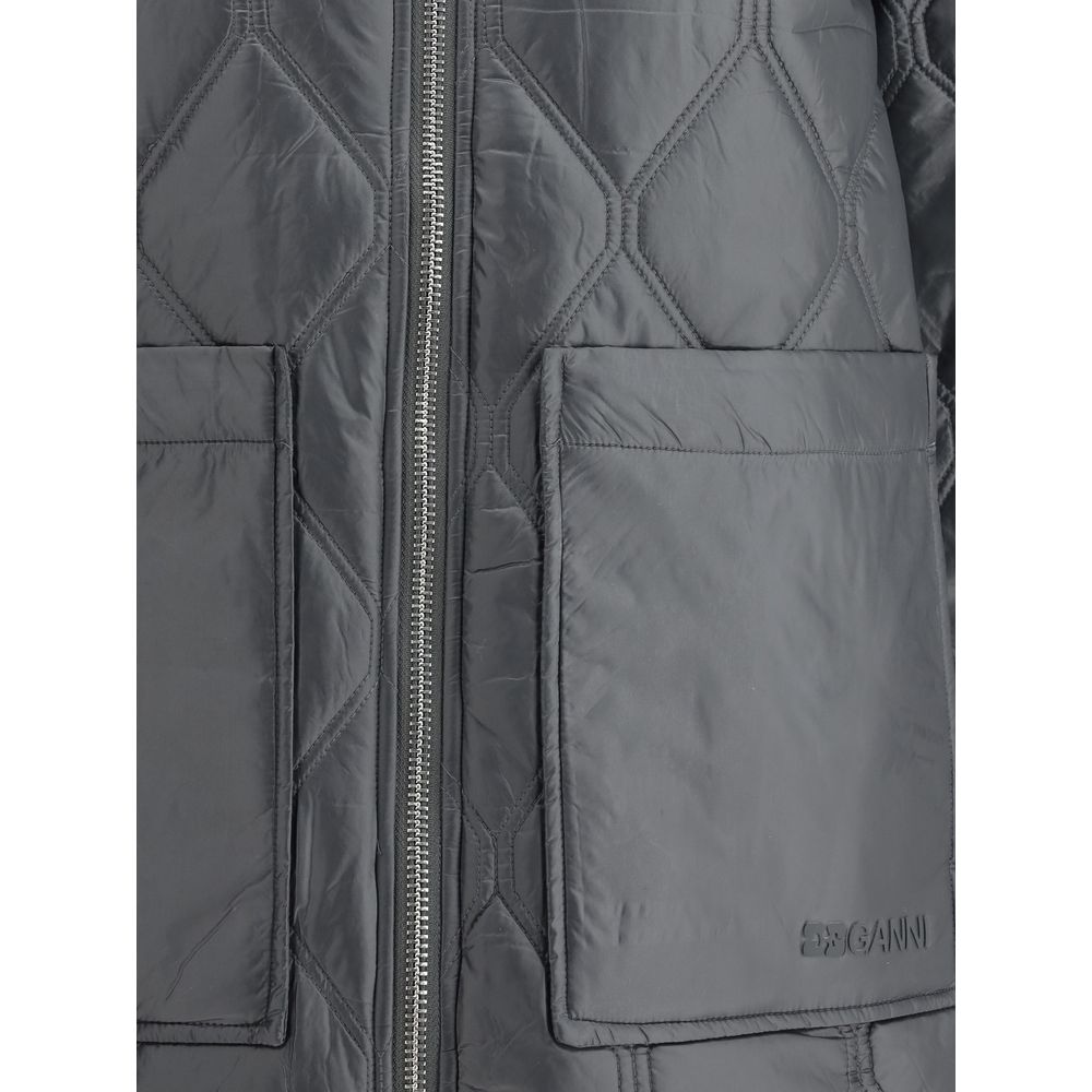 Ganni Quilted Jacket -   -  Ganni.