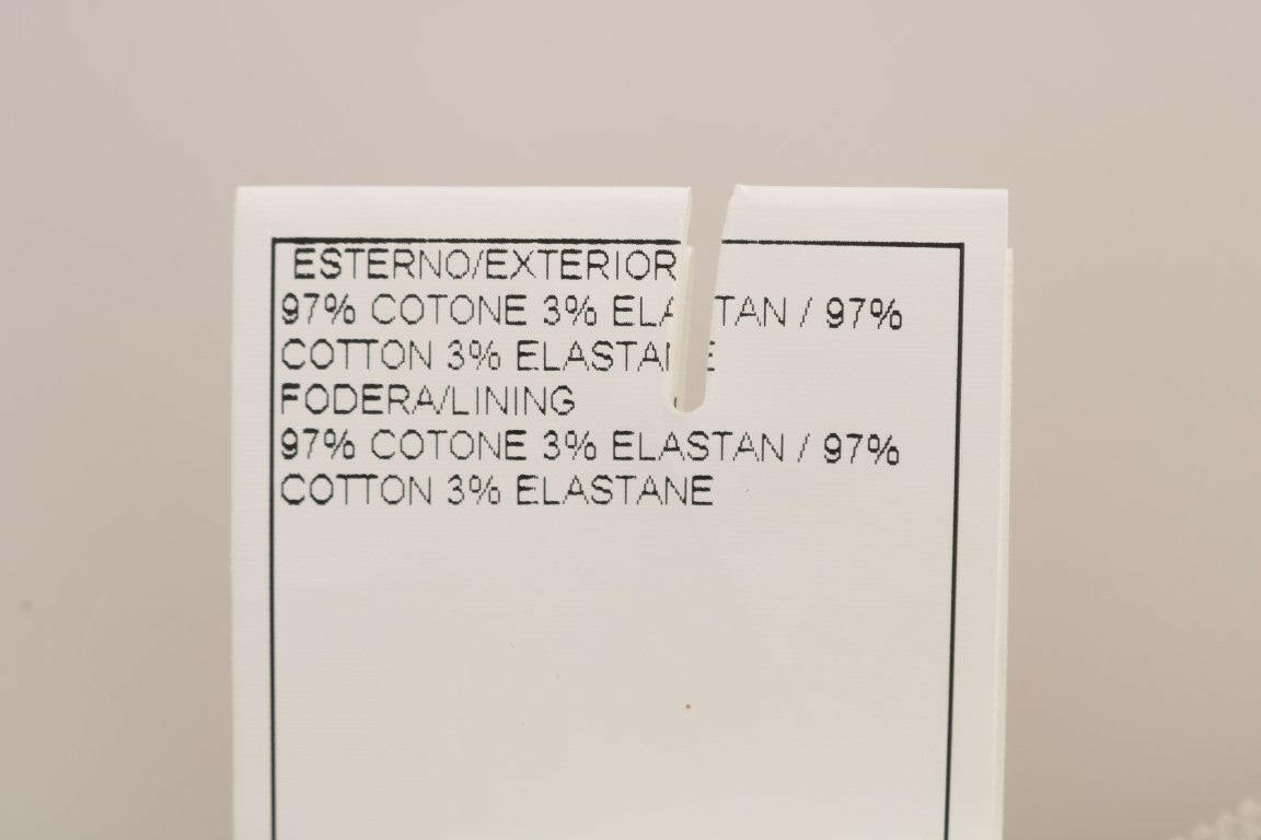 Ermanno Scervino Beige Slim Jeans Corduroy Skinny Pants -   -  Ermanno Scervino.