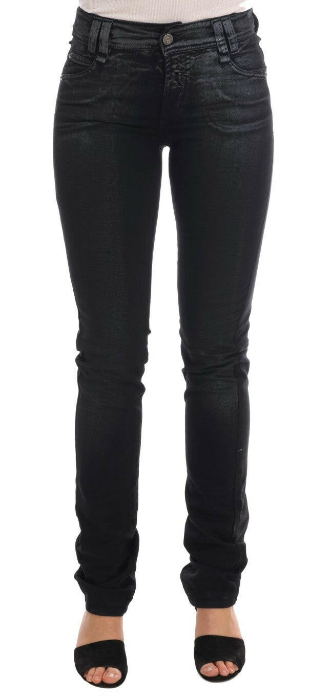 John Galliano Gray Wash Cotton Stretch Regular Fit Jeans -   -  John Galliano.