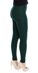 Dolce & Gabbana Green Cashmere Stretch Tights -   -  Dolce & Gabbana.