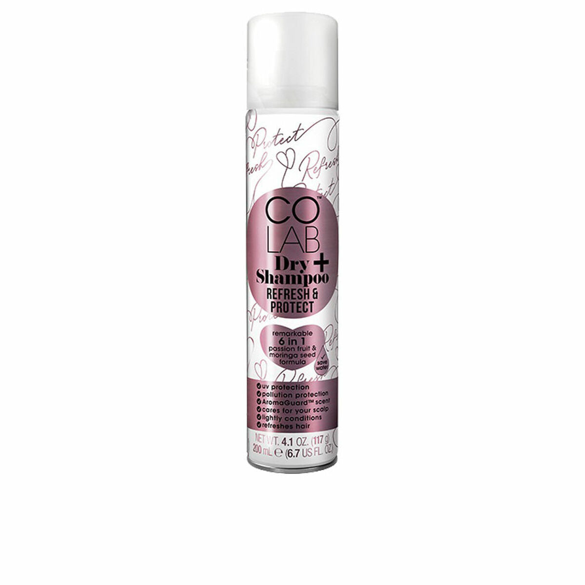Dry Shampoo Colab Dry+ 6 in 1 Refreshing Protector 200 ml -  Beauty, Hair care -  Colab.