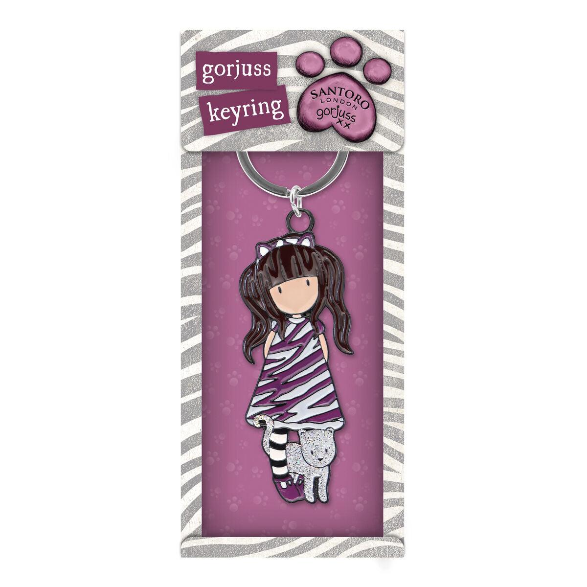 Keychain Gorjuss Purrrrrfect love 12 Pieces -  Car and motorbike, Products for enthusiasts -  Gorjuss.