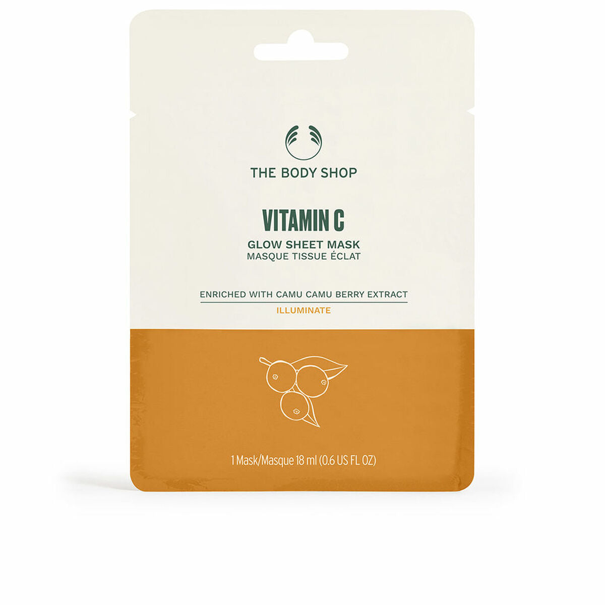 Moisturizing Facial Mask The Body Shop VITAMIN C 18 ml -  Beauty, Skin care -  The Body Shop.