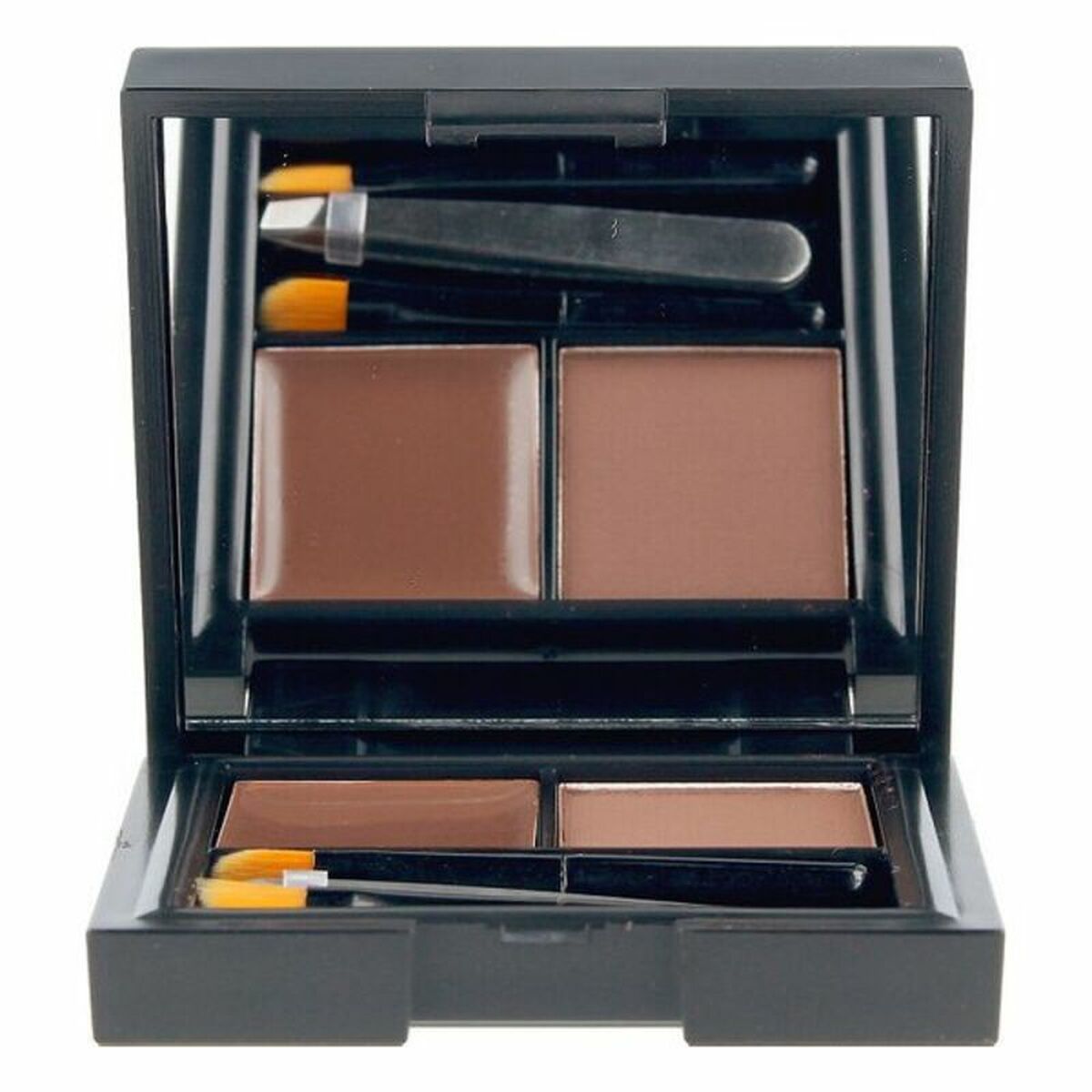 Eyebrow Make-up Brow Kit Sleek Brow Kit Dark brown (3,8 g) -  Beauty, Make-up -  Sleek.