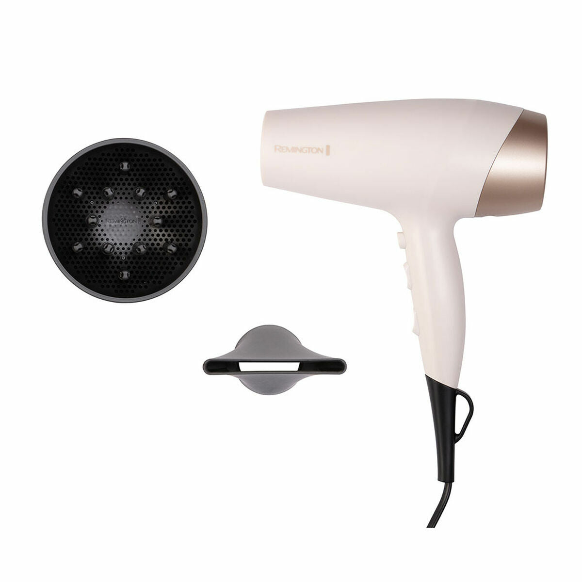 Hairdryer Remington D4740 White 2200 W -  Beauty, Hair care -  Remington.