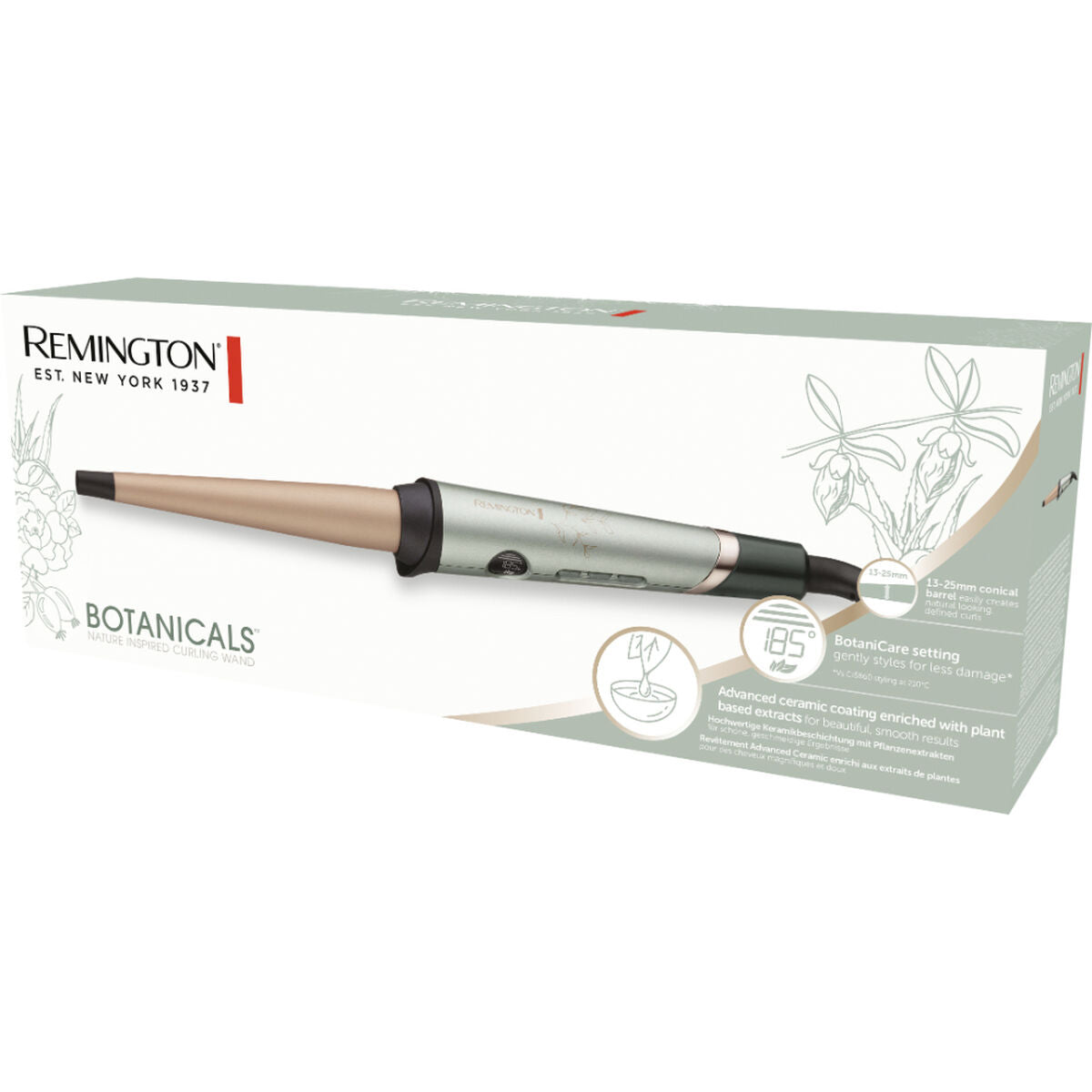 Triple Ceramic Styling Curling Iron Remington -  Beauty, Hair care -  Remington.