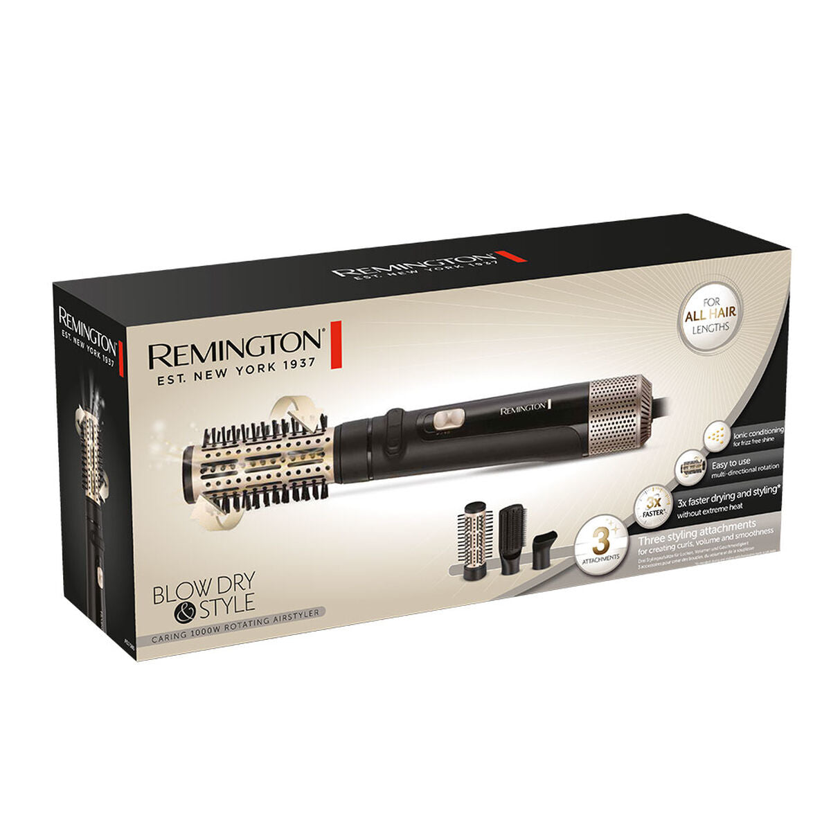Styling Brush Remington 1000 W -  Beauty, Hair care -  Remington.