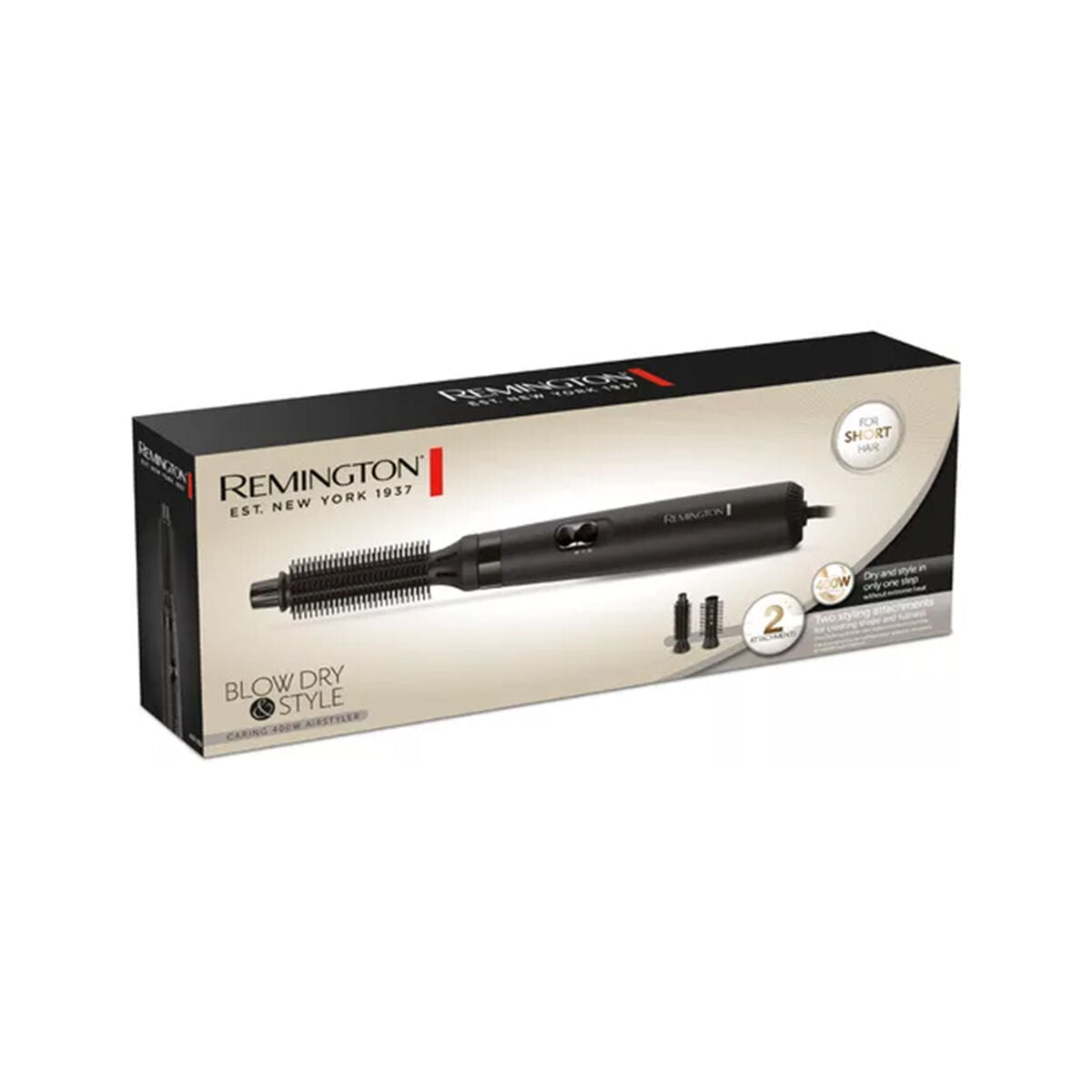 Styling Brush Remington Blow Dry & Style Black -  Beauty, Hair care -  Remington.