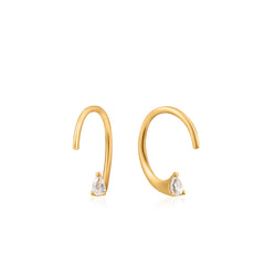 Ladies' Earrings Ania Haie E023-05G Sterling silver 2 cm -  Jewellery, Women -  Ania Haie.
